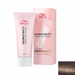 Semi-Permanente Haarfarbe 04/07 Bitter Chocolate Shinefinity Wella
