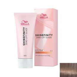 Wella Semi-Permanente Haarfarbe 05/37 Caramel Espresso Shinefinity