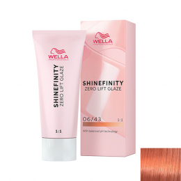 Semi-Permanente Haarfarbe 06/43 Copper Sunset Shinefinity Wella