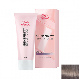 Wella Semi-Permanente Coloration 06/71 Frosted Chestnut Shinefinity