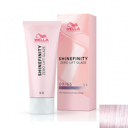 Wella Semi-Permanente Haarfarbe 09/65 Pink Shimmer Shinefinity