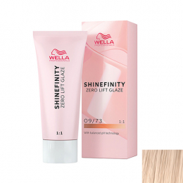 Wella Semi-Permanente Haarfarbe 09/73 Caramel Milk Shinefinity