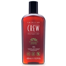3-in-1 Tea Tree American Crew 450ml