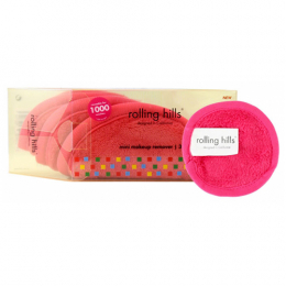 3 Rolling Hills Mini-Makeup-Entferner-Tücher