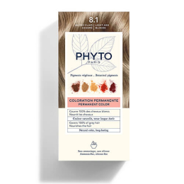 PHYTOCOLOR Permanent Coloration Kit 8.1 Hellblond Aschblond