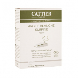 Cattier Weiße Tonerde Surfine 200g