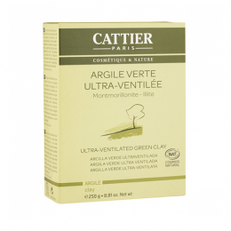 Grüne Tonerde Ultra-ventiliert Cattier 250g