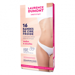 Bandes Cire Froide Aisselles & Maillot Laurence Dumont x16