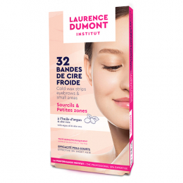 Bandes Cire Froide Sourcils & Petites Zones Laurence Dumont x32