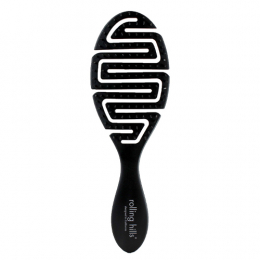 Schnelltrocknende Bürste Paddle Brush Maze Black Rolling Hills