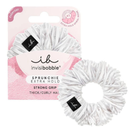 Chouchou Pure White Sprunchie Extra Hold Invisibobble