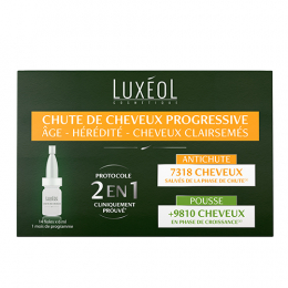 Luxéol Fioles 2 in 1 Progressiver Haarausfall 1 Monat
