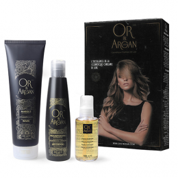 Illuminierendes Gold & Argan Set