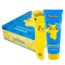 Pokemon Set Shampoo &amp; Bürste Kind Generik