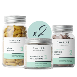 Nahrungsergänzungsmittel Fettverbrennungsprogramm D-Lab Nutricosmetics 2 Monate