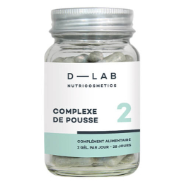 Compléments Alimentaires Complexe de Pousse D-Lab Nutricosmetics 1 mois