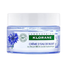 Klorane Bio Kornblume & Hyaluronsäure Wassercreme 50ml