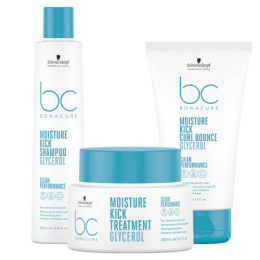 Kur für lockiges Haar Moisture Kick Schwarkopf Pro