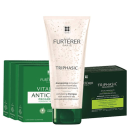 Cure 3 mois Anti-chute Progressive Triphasic René Furterer