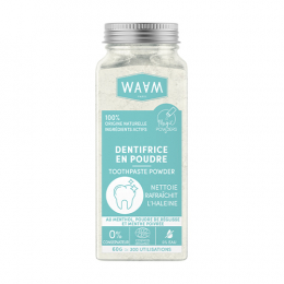 WAAM Bio-Zahnpasta in Pulverform