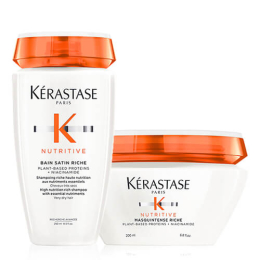 Duo Mitteldickes bis Dickes Trockenes Haar Nutritive Kérastase