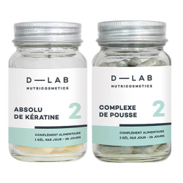 Nahrungsergänzungsmittel Duo Hair Nutrition D-Lab Nutricosmetics 1 Monat
