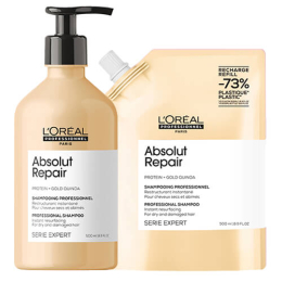 Duo Absolut Repair Shampoo L'Oréal Pro 500ml & Refill