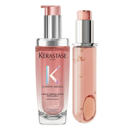 Duo Huile Chroma Eclat Chroma Absolu & Recharge Kérastase