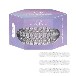 Gummibänder Crystal Clear Slim Premium Invisibobble