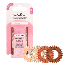 Original Invisibobble Café au Lait Gummiband-Set x8