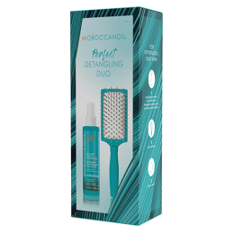 Kit Revitalisierende Pflege ohne Ausspülen & Mini Entwirrungsbürste Moroccanoil