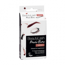 BeautyLash Power-Brow Veganes Augenbrauen Färbeset Hellbraun