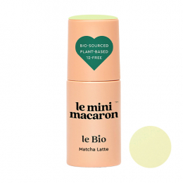 Semi-permanenter Lack Der Bio Matcha Latte Der Mini Macaron