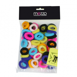 Gummibänder Velours Multicolor x50 Mezzo