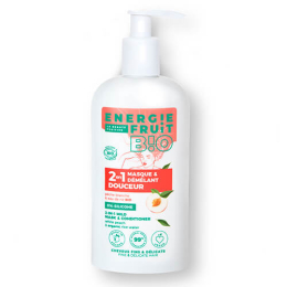 2 in 1 Sanfte entwirrende Maske Weißer Pfirsich & Reiswasser Energie Frucht