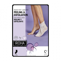 Maske Socken Füße Peeling Peeling Lavendel Iroha Nature