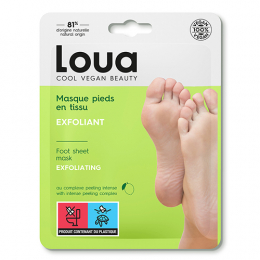 Loua Exfoliating Foot Cloth Mask