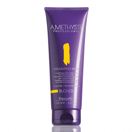 Blonde Amethyst Farbe Maske