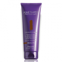 Brünette Amethyst Farbe Maske
