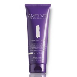 Silber Amethyst Farbe Maske