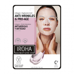 Iroha Nature Anti-Ageing Collagen Face & Neck Mask