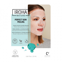Iroha Nature Glykolsäure Peeling Sublimierende Gesichtsmaske