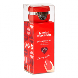 Cherry Red Semi-Permanent Lack Kit Le Mini Macaron