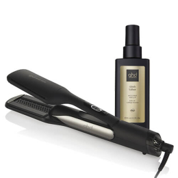 Duo Trocknender Haarglätter 2-in-1 ghd Duet Style schwarz + Öl Sleek Talker