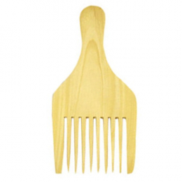 Afro-Volumenkamm Holz