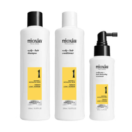 Mini Kit gegen Haarausfall System 1 Mäßiger Haarausfall Natürliches Haar Nioxin