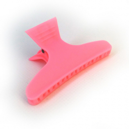 Krokodilklemme groß rosa