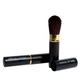 Retractable Blush Brush Schwarz Parisax