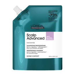 Nachfüllpackung Dermo-regulierendes Shampoo Beruhigend Scalp Advanced L'Oréal Pro 500ml