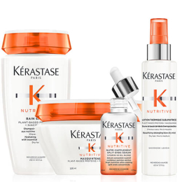 Kur für sehr trockenes Haar Fein bis Mittelgroß Nutritive Kérastase